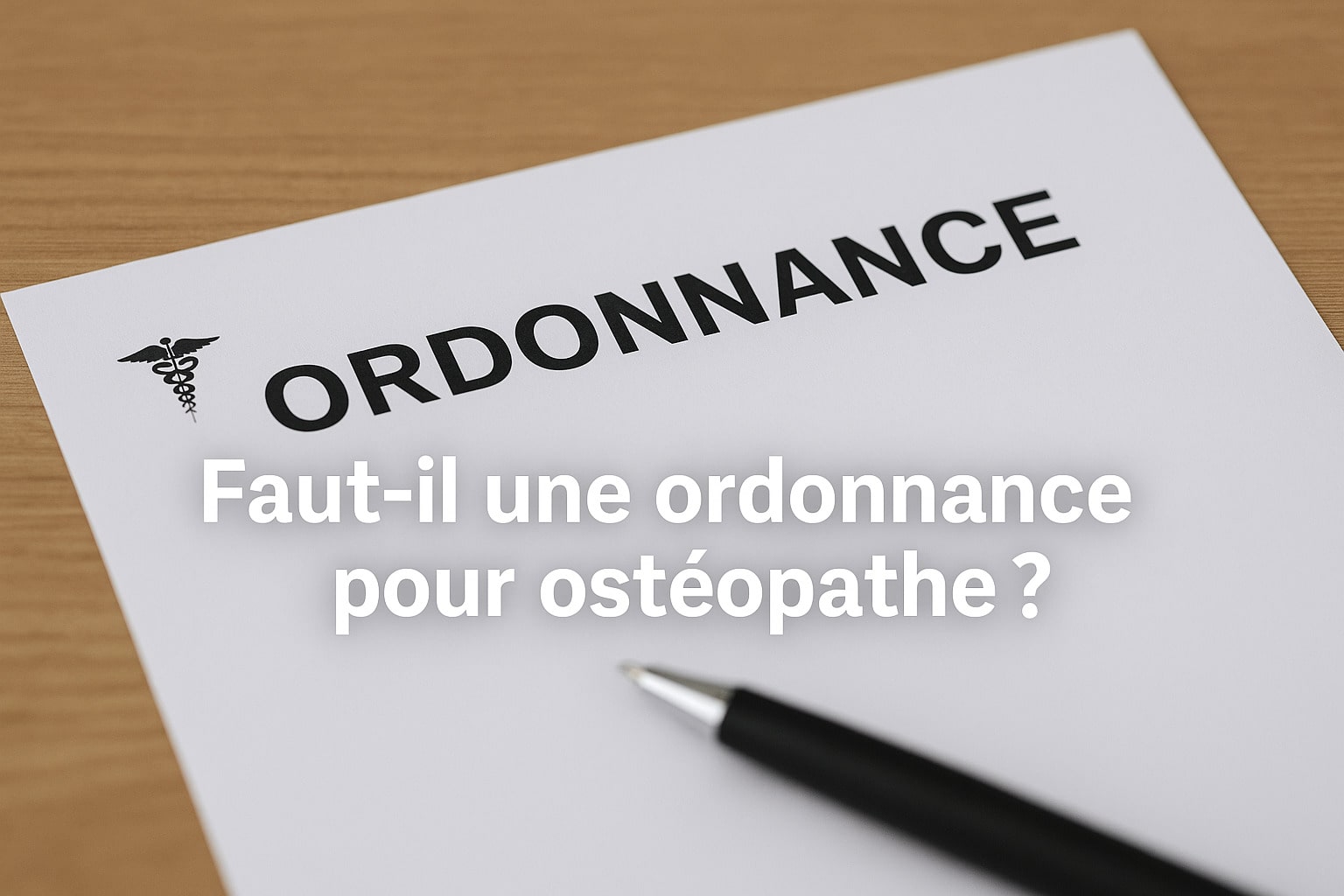 ordonnance osteopathe