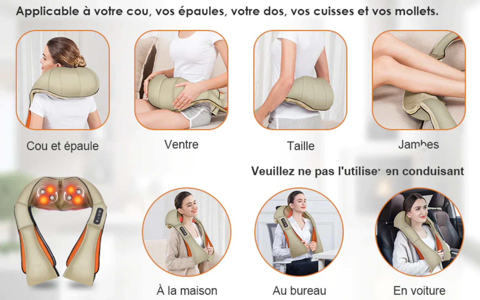Les accessoires professionnels pour le Shiatsu